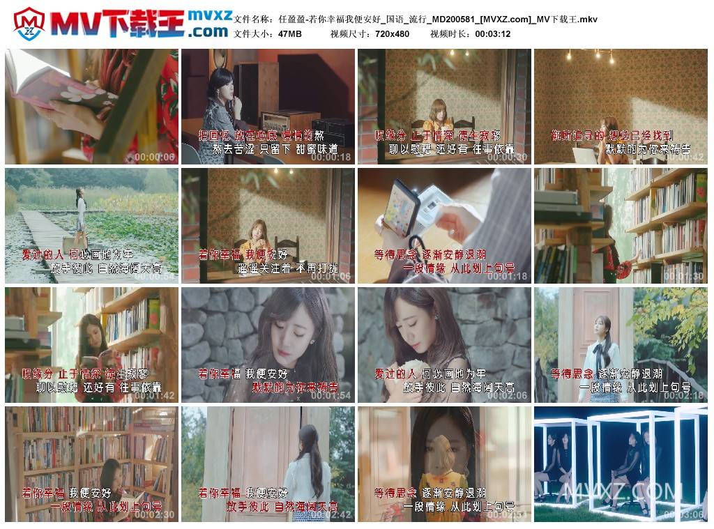 任盈盈-若你幸福我便安好_国语_流行_MD200581